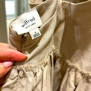 Linen dress Wilfred size 6